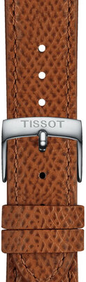 Skórzany pasek Tissot T852.049.063 18mm, brązowy