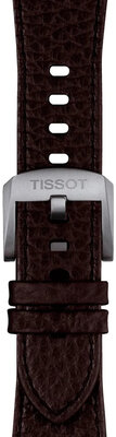 Skórzany pasek Tissot T852.049.413 (dla modelu Tissot PRX 42mm), brązowy