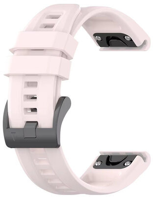 Pasek silikonowy Ricardo 20mm (do Garmin Fenix 8/7S/6S (43mm), itd.), różowy, QuickFit