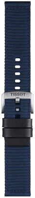 Tekstylny pasek Tissot T852.046.754 22mm, niebieski