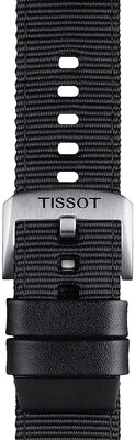 Tekstylny pasek Tissot T852.046.769 22mm, czarny