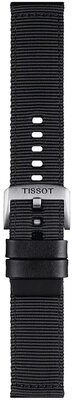 Pasek tekstylny Tissot T852.046.769 22mm, czarny, Quick Release