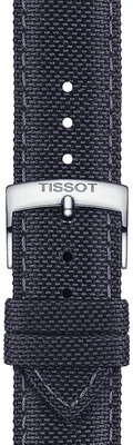 Tekstylny pasek Tissot T852.048.183 21mm, szary