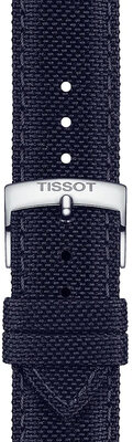 Tekstylny pasek Tissot T852.048.185 21mm, niebieski