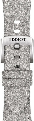 Tekstylny pasek Tissot T852.049.550 (dla modelu Tissot PRX 35mm), szary
