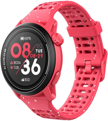 Coros Pace 3 Red / Silicone Band