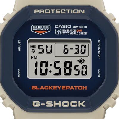 Casio G-Shock Original DW-5610BEP-2ER BlackEyePatch Collaboration