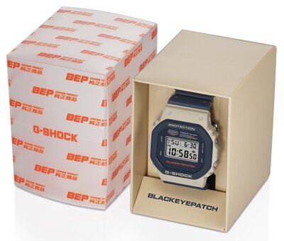 Casio G-Shock Original DW-5610BEP-2ER BlackEyePatch Collaboration