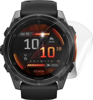 Folia ochronna Screenshield do zegarków Garmin Fenix 8, 51 mm