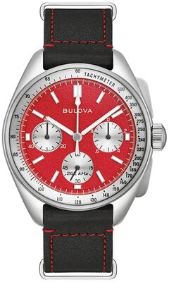 Bulova Lunar Pilot Quartz Chronograph 96K115 (+ zamienny pasek)