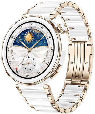 Huawei Watch GT 5 Pro 42mm, Ceramic White