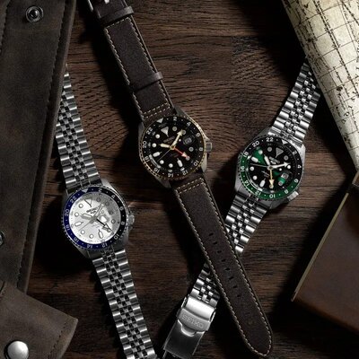 Seiko 5 Sports Automatic SSK033K1 GMT Series