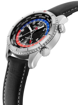 Alpina Startimer Pilot Quartz Worldtimer AL-255BRB4S26