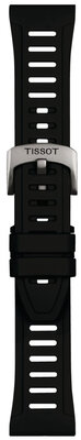 Pasek silikonowy Tissot T852.049.249 21mm, czarny (rozm. XS), Quick Release