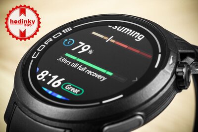 Coros Pace Pro Black / Silicone Band