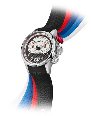 Edox Chronorally Chronograph 45 38003-tinrcanbr BMW Limited Edition 600pcs (+ 4 zamienne paski)
