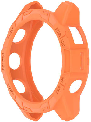 Osłona ochronna (pro Garmin Fenix 7/Epix 47 mm), plastikowy, pomarańczowy