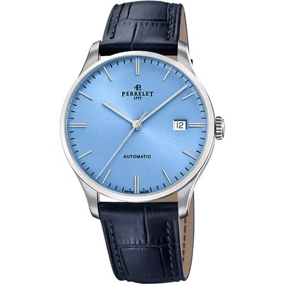 Perrelet Weekend 3 Hands Ice Blue A1300/B (+ pasek zamienny)
