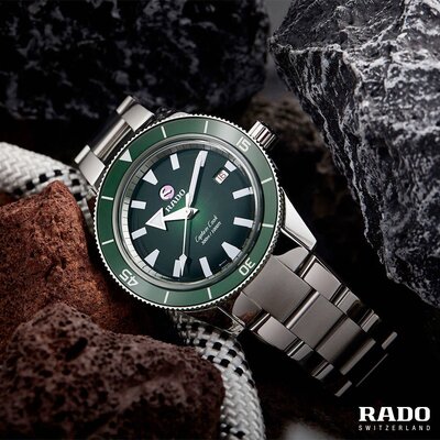 Rado Captain Cook Automatic R32105319 Hrithik Roshan Special Edition (+ 2 zamienne paski)