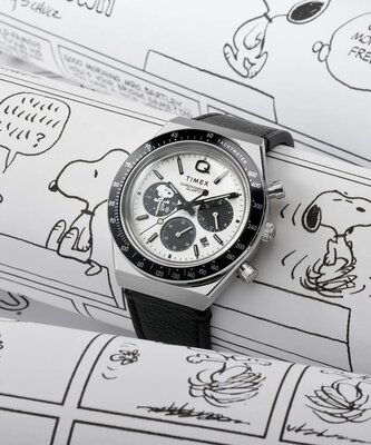 Timex Q x Peanuts Snoopy TW2W68900UK