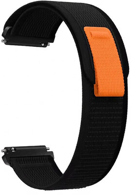 pasek nylonowy Ricardo Carezza 20mm, Black, Quick Release