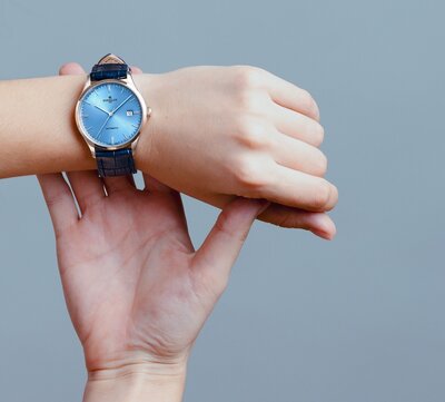 Perrelet Weekend 3 Hands Ice Blue A1300/C