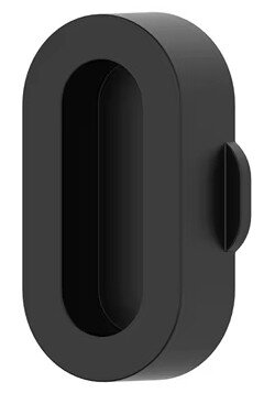 Wtyczka przeciwkurzowa do USB-C, czarna
