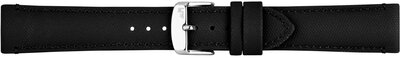 Pasek tekstylny Morellato Ponza 6083E36.019 M, czarny, materiał z recyklingu
