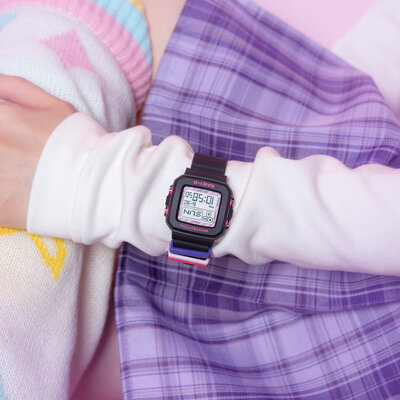 Casio Baby-G + Plus BGD-10KKM-1ER The Kuromi Collaboration