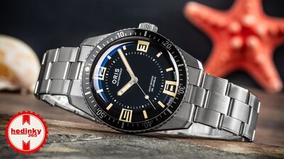 Oris Divers 60th Anniversary Edition Automatic 01 733 7772 4034-Set (+ zamienny pasek)