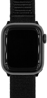 Tekstylowy pasek Hirsch Velcro L 41409050-5, czarny, rzep, długość L, Quick Release