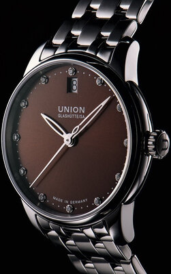 Union Glashütte Seris Date D013.207.11.296.00 (paski zamienne)