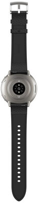 Amazfit Active 2 Premium (Round) Black Leather (+ pasek zapasowy)