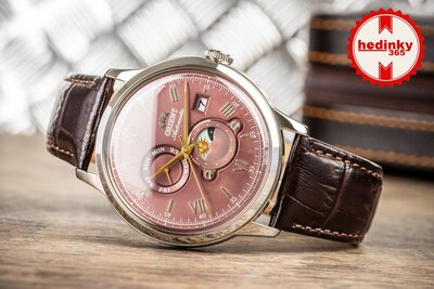 Orient Classic Bambino 2nd Generation Version9 Sun & Moon Automatic RA-AK0807R30B