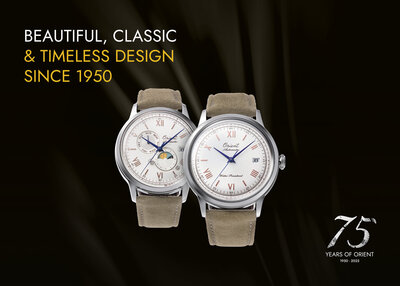 Orient Classic Bambino Automatic RA-AC0027S30B 75th Anniversary Limited Edition 9500pcs (+ zamienny pasek)