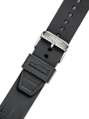 Silikonowy pasek Orient VDEWZSB 24mm (do modeluy SDA05, SKT00), czarny