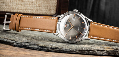 Skórzany pasek Ricardo Napoli, brązowy V1