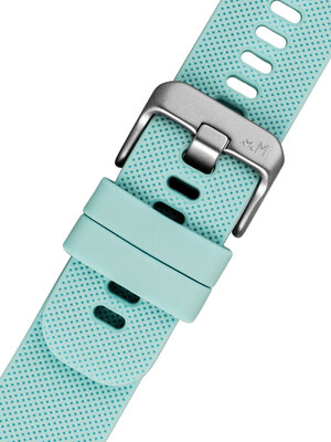 Pasek silikonowy Morellato Byte 5654187.076 M, zielony, Quick Release