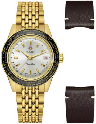 Rado Captain Cook Over-Pole R32193018 Limited Edition 1962 pcs (+ zapasowy pasek i etui podróżne)
