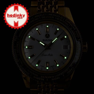 Rado Captain Cook Over-Pole R32193018 Limited Edition 1962 pcs (+ zapasowy pasek i etui podróżne)
