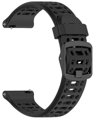 Pasek silikonowy Ricardo Pejo 22mm, Black, Quick Release