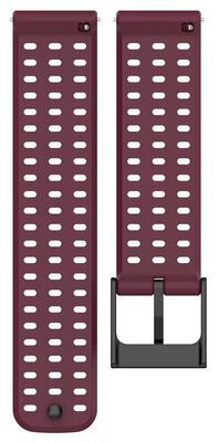 Silikonowy pasek Ricardo 22mm (pro Suunto 9 Peak, Race, Vertical), czerwony V1, Quick Release