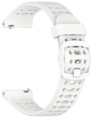 Pasek silikonowy Ricardo Pejo 22mm, White, Quick Release