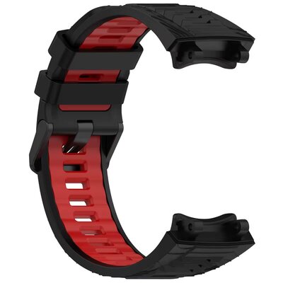 Pasek silikonowy Ricardo Moena (do Amazfit T-Rex 3), Black/Red