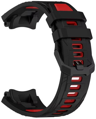 Pasek silikonowy Ricardo Moena (do Amazfit T-Rex 3), Black/Red