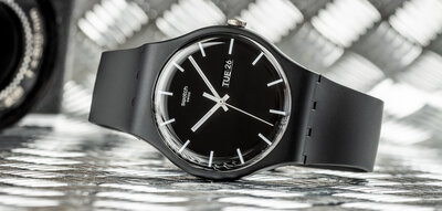 Swatch Mono Black SO29B704