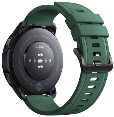 Silikonowy pasek Xiaomi 22mm (pro Xiaomi Watch S1 Active), zielony, Quick Release