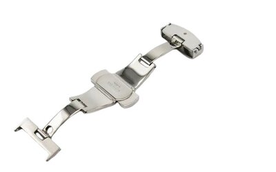 Srebrne zapięcie motylkowe Ricardo do zegarków