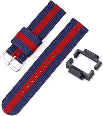 Pasek tekstylny Ricardo 16 mm (do Casio G-Shock GA-2100/GA-2110, DW-5600, GW-6900), kolorowy V4, NATO, + adapter