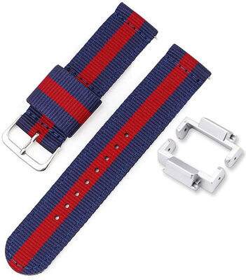 Pasek tekstylny Ricardo 16mm (pro Casio G-Shock GA-2100/GA-2110, DW-5600, GW-6900), kolorowy V4, NATO, + adapter
